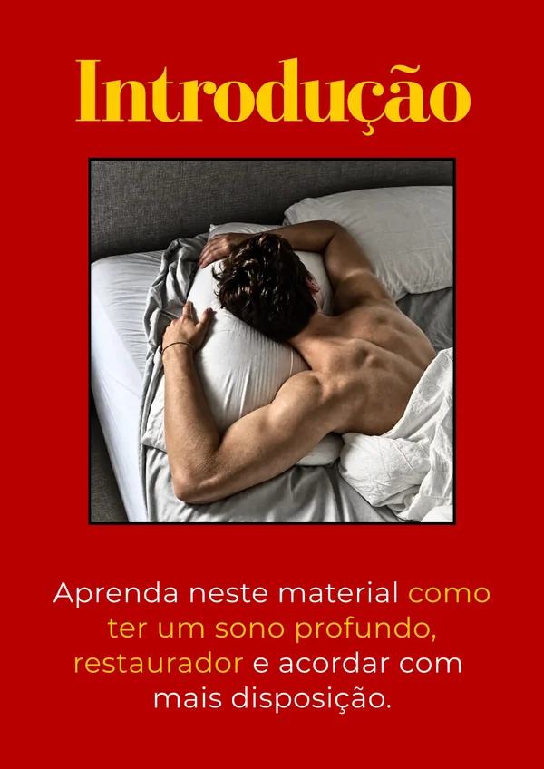Capa do eBook Sono